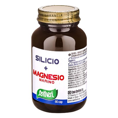 SILICIO + MAGNESIO MARINO 60 CAPSULE 28 G - Pharmaleader