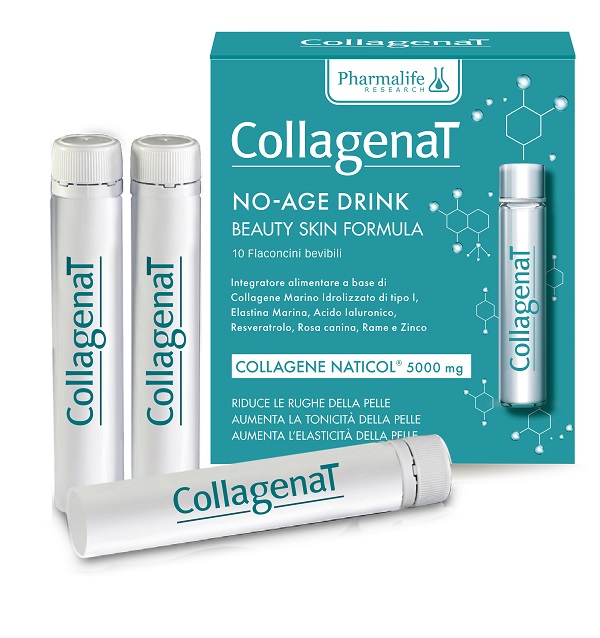 COLLAGENAT NO-AGE 10 FLACONCINI 25 ML - Pharmaleader