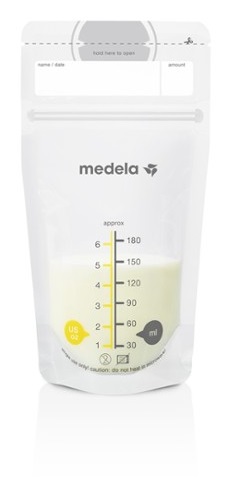 STORAGE BAGS SACCA PER LA CONSERVAZIONE DEL LATTE MATERNO 50 PEZZI - Pharmaleader