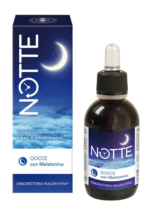 NOTTE MELATONINA GOCCE 50 ML - Pharmaleader