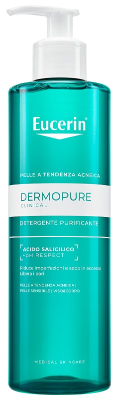 EUCERIN DERMOPURIFYER OIL CONTROL GEL DETERGENTE 400 ML - Pharmaleader
