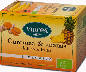 VIROPA CURCUMA & ANANAS INFUSO BIOLOGICO 15 BUSTINE 2,5 G - Pharmaleader