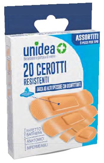 CEROTTO UNIDEA IN POLIURETANO ASSORTITI 20 PEZZI - Pharmaleader