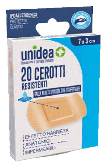 CEROTTO IN POLIURETANO UNIDEA MISURA GRANDE 7X3 CM 20 PEZZI - Pharmaleader