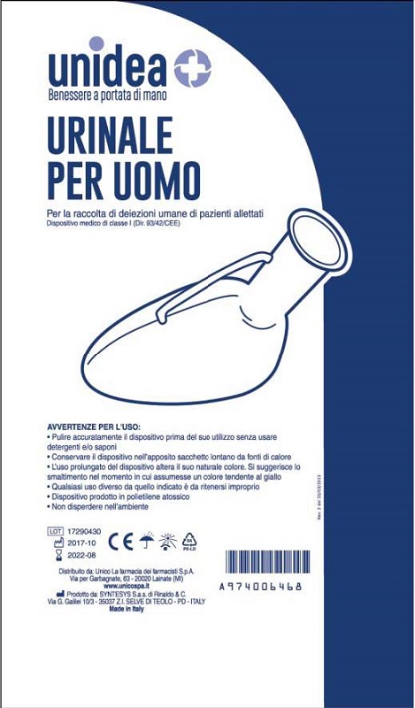 URINALE PER UOMO UNIDEA DA 1000 ML - Pharmaleader