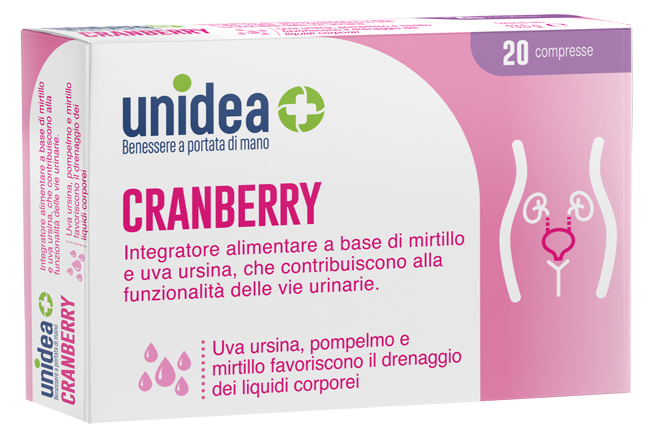 UNIDEA CRANBERRY D-MANNOSIO 20 COMPRESSE - Pharmaleader