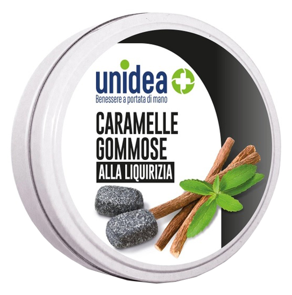 UNIDEA CARAMELLE GOMMOSE LIQUIRIZIA 40G - Pharmaleader