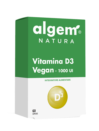 VITAMINA D3 VEGAN 1000 UI 60 CAPSULE - Pharmaleader