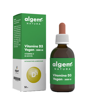 VITAMINA D3 VEGAN 2000 UI 50 ML - Pharmaleader