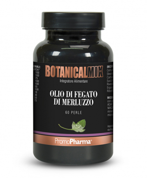 OLIO DI FEGATO DI MERLUZZO BOTANICAL MIX 60 PERLE - Pharmaleader
