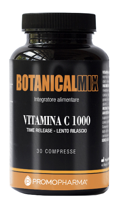 VITAMINA C 1000 BOTANICAL MIX 30 COMPRESSE - Pharmaleader