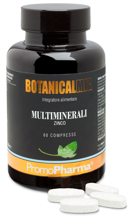 MULTIMINERAL ZINCO BOTANICAL MIX 60 COMPRESSE - Pharmaleader