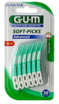 GUM SOFTPICKS ADVANCE SCOVOLINO LARGE GOMMA 30 PEZZI - Pharmaleader