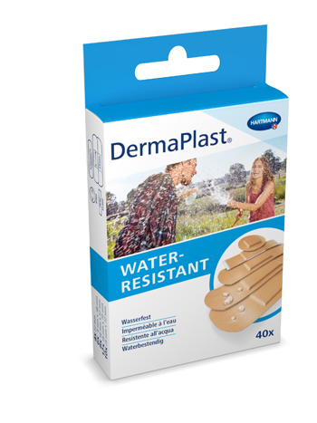 CEROTTO STRIP DERMAPLAST WATER RESISTENT 5 MISURE 40 PEZZI - Pharmaleader