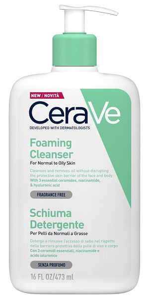 CERAVE SCHIUMA DETERGENTE VISO 473 ML - Pharmaleader