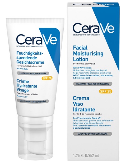 CERAVE CREMA VISO IDRATANTE SPF25 52 ML - Pharmaleader