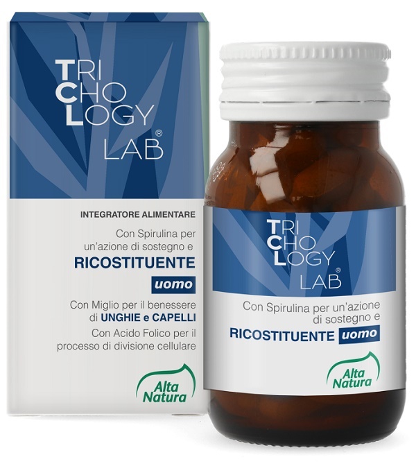 TRICHOLOGY LAB 50 COMPRESSE UOMO ANTICADUTA - Pharmaleader
