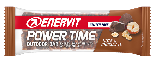 ENERVIT POWER TIME BARRETTA SENZA GLUTINE AL CIOCCOLATO 1 PEZZO - Pharmaleader
