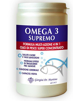 OMEGA 3 SUPREMO 120 SOFTGEL - Pharmaleader