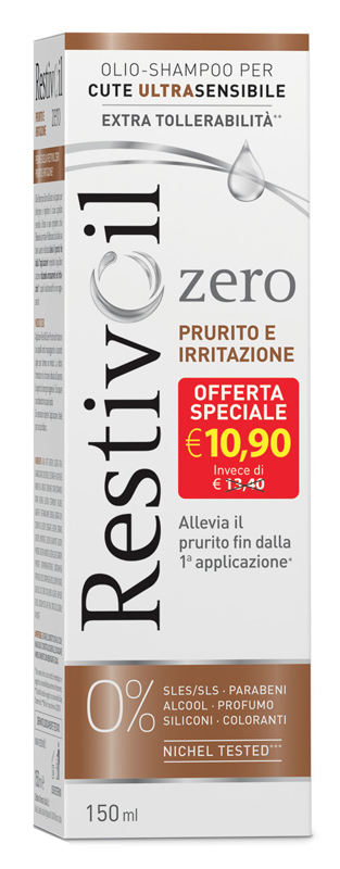 RESTIVOIL ZERO PRURITO E IRRITAZIONE OFFERTA SPECIALE 150 ML - Pharmaleader