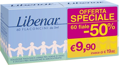 FIALE MONODOSE LIBENAR 60 PEZZI DA 5 ML - Pharmaleader