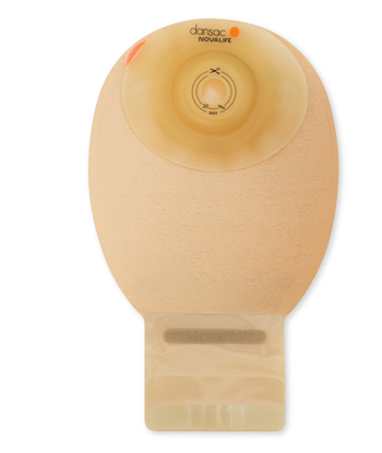 SACCA ILEOSTOMIA DANSAC NOVALIFE 1 SOFT CONVEX FONDO APERTO MONOPEZZO MAXI 15-24 MM NON STERILE 10 PEZZI - Pharmaleader
