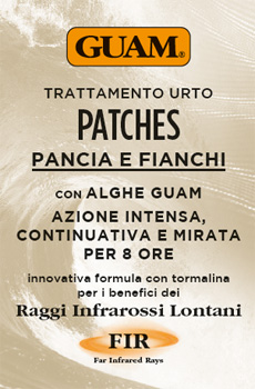GUAM PATCHES TRATTAMENTO URTO PANCIA E FIANCHI 8 PEZZI - Pharmaleader