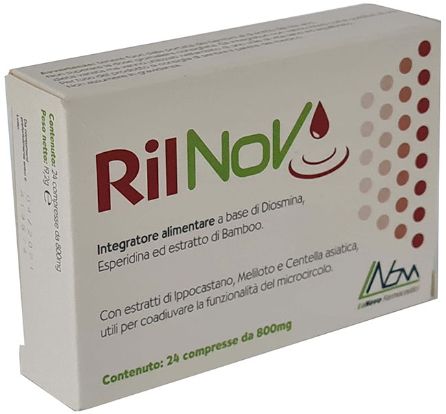 RILNOV 24 COMPRESSE 800 MG - Pharmaleader