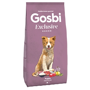 GOSBI EXCLUSIVE PUPPY MEDIUM 3 KG - Pharmaleader