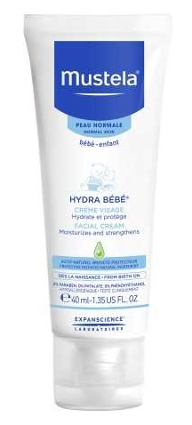 MUSTELA HYDRA BEBE' CREMA VISO 24H 40 ML - Pharmaleader