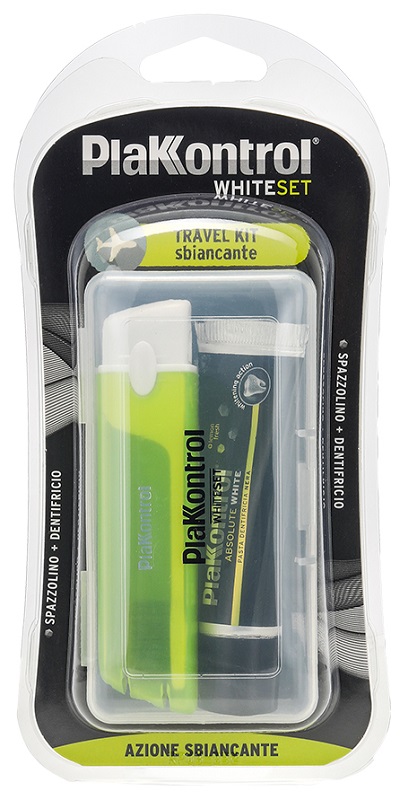 PLAKKONTROL WHITE SET TRAVEL KIT - Pharmaleader