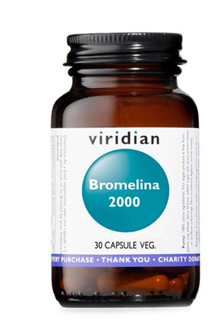 VIRIDIAN BROMELINA 2000 30 CAPSULE - Pharmaleader