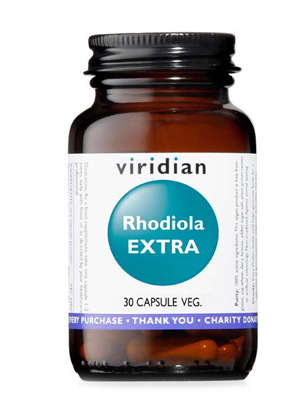 VIRIDIAN RHODIOLA EXTRA 30 CAPSULE - Pharmaleader