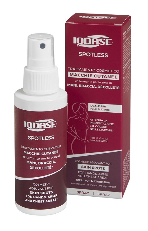 IODASE SPOTLESS TRATTAMENTO AGE SPOTS MANI BRACCIA DECOLLETE SPRAY 100 ML - Pharmaleader
