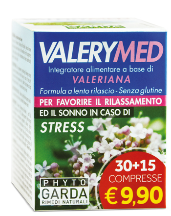 VALERYMED RILASCIO PROLUNGATO 30 + 15 COMPRESSE - Pharmaleader