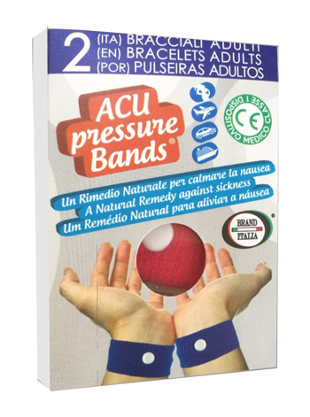 BRACCIALE ACU PRESSURE BAND ADULTI 2 PEZZI - Pharmaleader