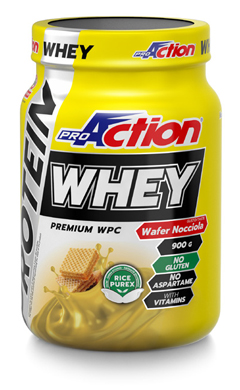 PROACTION WHEY WAFER NOCCIOLA 900 G proteine - Pharmaleader