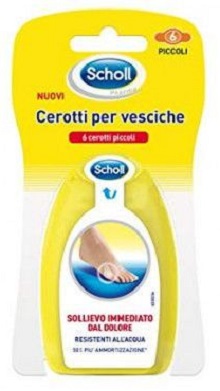 SCHOLL CEROTTI PER VESCICHE PICCOLI 6 PEZZI - Pharmaleader