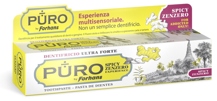 DENTIFRICIO PURO SPICY ZENZERO 75 ML - Pharmaleader