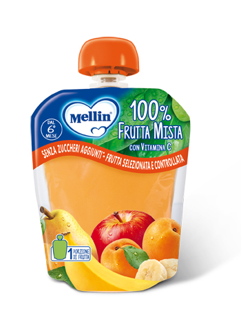 MELLIN POUCH FRUTTA MISTA 90 G - Pharmaleader