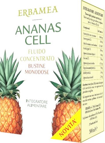 ANANAS CELL FLUIDO CONCENTRATO 15 BUSTINE 20 ML - Pharmaleader