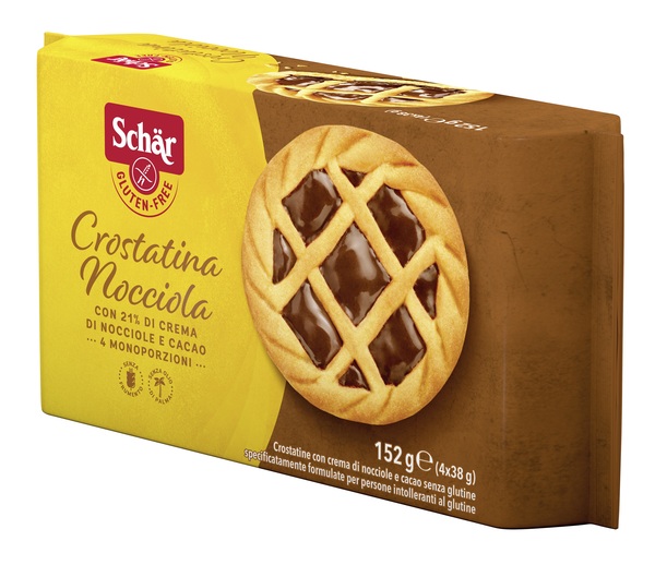 SCHAR CROSTATINA NOCCIOLA 4 MONOPORZIONI DA 38 G - Pharmaleader