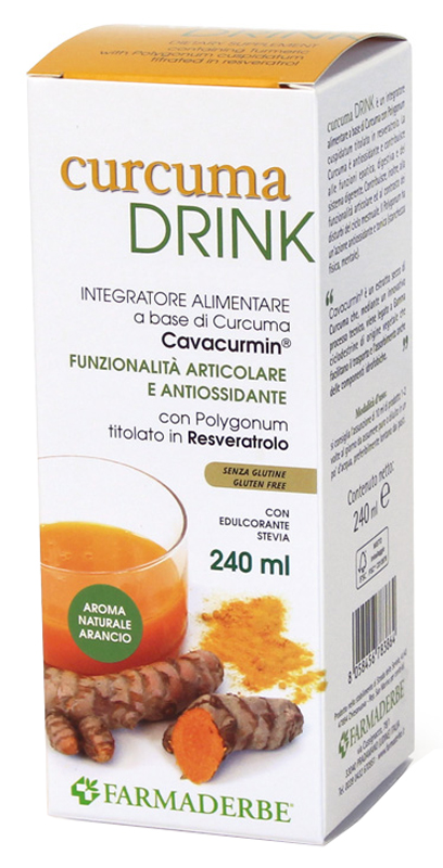 CURCUMA DRINK 240 ML - Pharmaleader