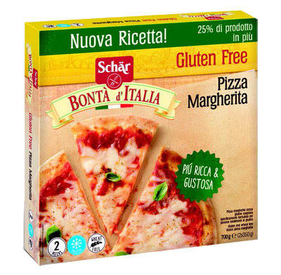 SCHAR SURGELATI PIZZA MARGHERITA BONTA' D'ITALIA 2 X 350 G - Pharmaleader