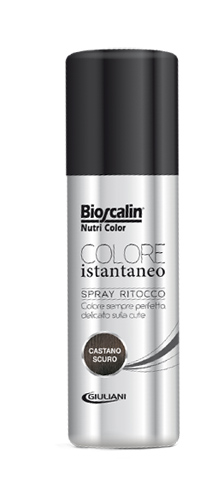 BIOSCALIN NUTRICOLOR SPRAY COLORE ISTANTANEO CASTANO SCURO 75 ML - Pharmaleader