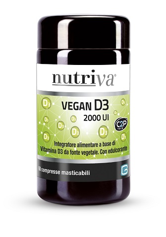 NUTRIVA VEGAN D3 60 COMPRESSE 2000 UI - Pharmaleader