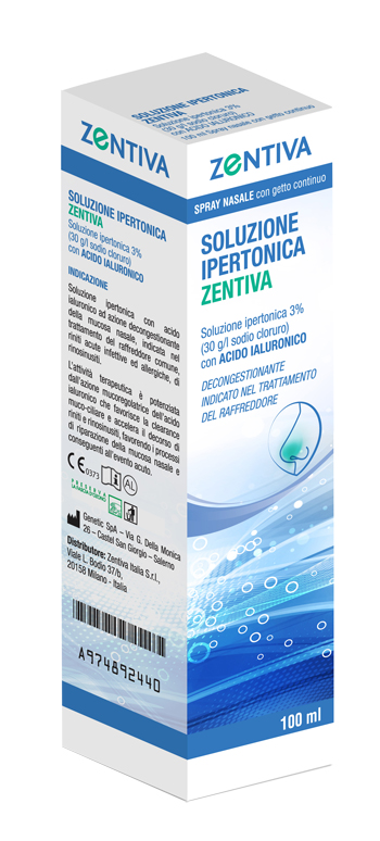SOLUZIONE IPERTONICA ZENTIVA SPRAY NASALE 100 ML - Pharmaleader