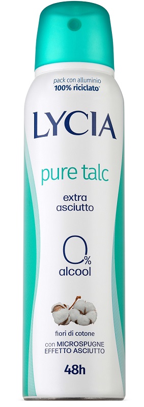 LYCIA SPRAY PURE TALC 150 ML - Pharmaleader