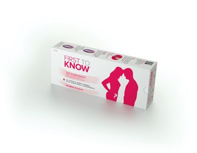 FIRST TO KNOW TEST DI GRAVIDANZA 2 PEZZI - Pharmaleader