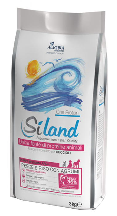 SILAND PUPPY MEDIUM/LARGE PESCE 3 KG - Pharmaleader